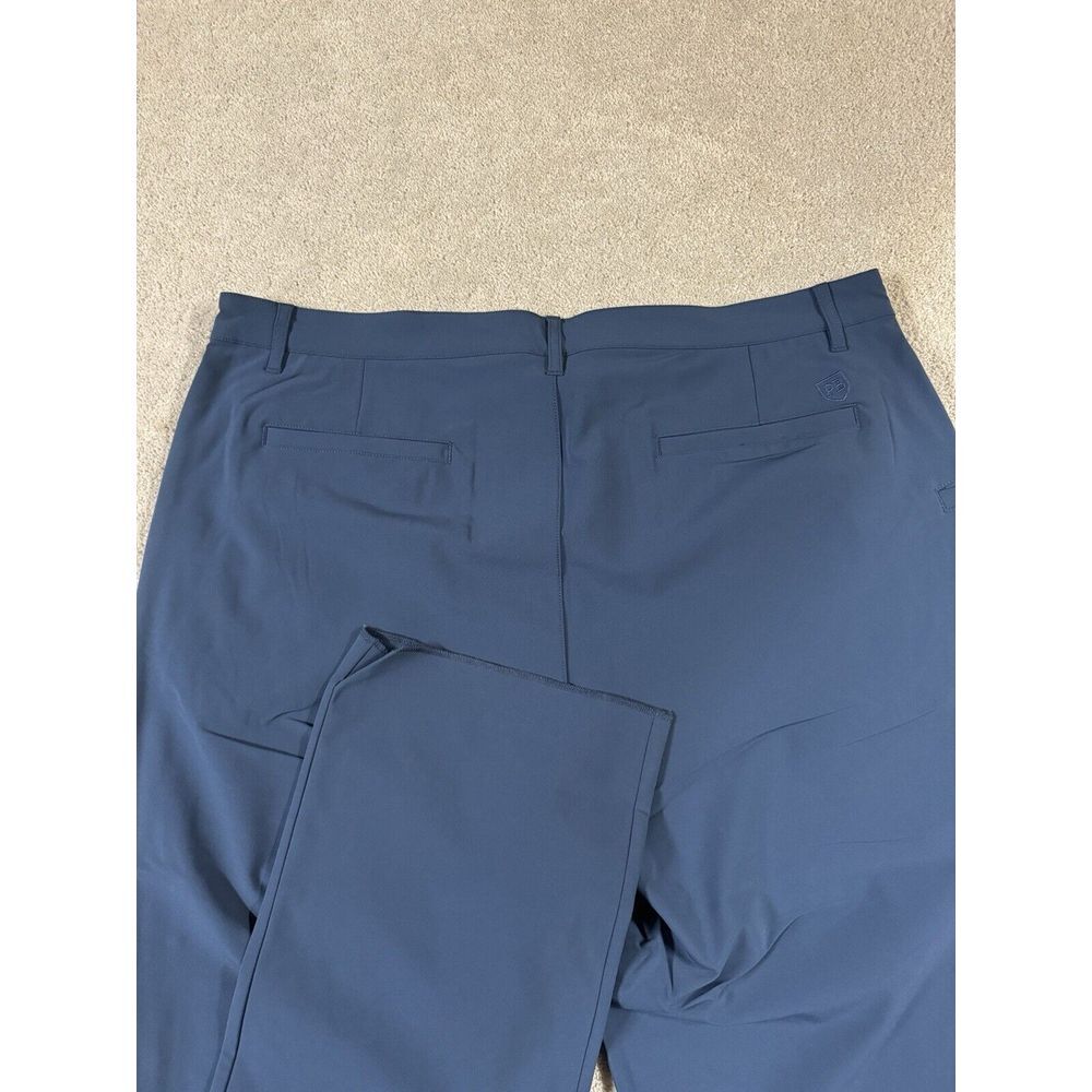 Pennington & Bailes Mens 38Wx36*** Original Stadium Pants‎ Blue Straight Stretch